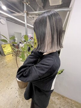 パドバイレイム(pado by LAME) ホワイトインナーカラー♪