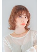大人可愛いカジュアルウルフボブ/似合わせ小顔ナチュラル<原宿>