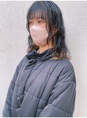 ゆるふわ大人可愛い♪20代デジタルパーマインナーカラー