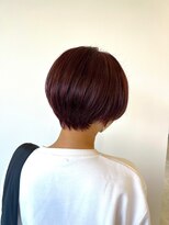 サロン 名和店(SALON)&nbsp;ショート×ボルドー