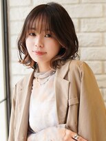 ドーチェ 平野(DOCHE)&nbsp;イヤリングカラー×ショートボブ