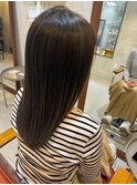 極艶カラー×透け感グレー/舞鶴/西舞鶴/ロング/透明感/艶髪