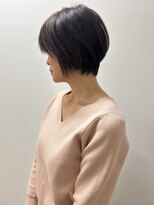 モッズ ヘア 銀座店(mod's hair) 小顔骨格矯正所ショートダブルカラーバレイヤージュ韓国２０代