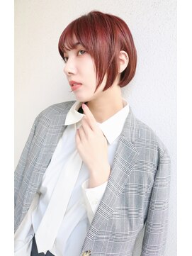 ブゾン(buZon) 【buZon ブゾン】コーラルピンクボブ