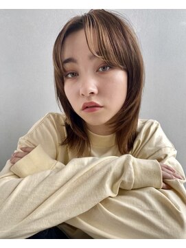 アンドレイ 表参道(andrey) 魅力倍増カール/セミディ/シアーカラー/姫カット/ダークアッシュ