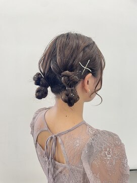 カンゴールサロン 富山セントラル(KANGOL SALON) ツインお団子ヘア