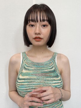 アンバー 池袋(amber) 小顔ヘア/レイヤーボブ/ミルクティーベージュ/【池袋】