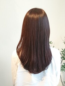 オーガニック アンド ヘアー ラウレア(LAU LEA)の写真/クセ・広がり・うねりを解消して、思わず触りたくなるようなツヤ髪に♪憧れのストレートヘアが叶う☆