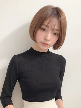 シャルム(charme) シースルーバング×ボブでおしゃれ女子♪