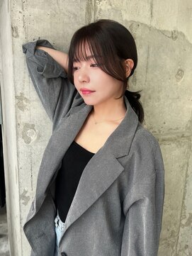 アロ 大阪梅田(alo) 【藤田真由】結んでも可愛い顔周り