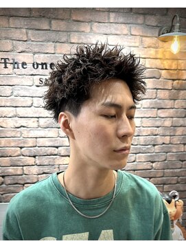 ザ ワンアンドオンリー シズオカ(The one and only. Shizuoka) スパイキーショートパーマ