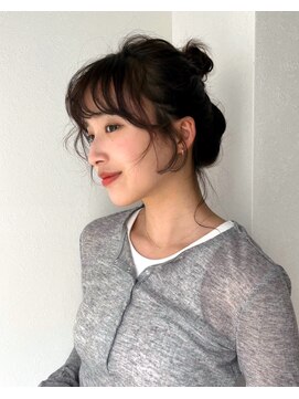 トレンチ(TRENCH) 顔周りの動く毛が可愛い×ブラウン　　　　　　TRENCH