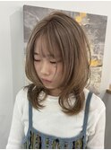 ミルクティーアッシュグレージュハイトーン20代30代岡山
