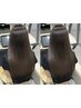 【圧倒的褒められ髪に】ダメージレス縮毛矯正+最新トリートメント+カット