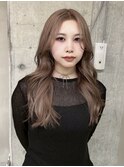 ハイトーンカラーペールピンクシルバーホワイトブロンドレイヤー