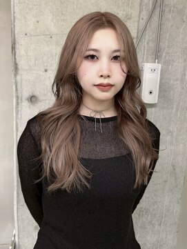 ソル バロール 表参道(SOL .valor) ハイトーンカラーペールピンクシルバーホワイトブロンドレイヤー