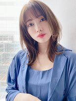外ハネくびれミディ♪［髪質改善/池袋&目白&大塚］