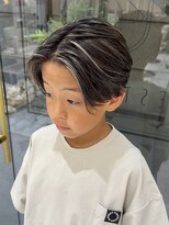 メロウマン(mellowman) メンズハイライト×センターパート【立川men's】