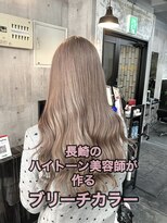 コワファースト長崎シャンプーボーイ 2nd(COIFF1RST 長崎 SHAMPOO BOY) 長崎ハイトーン ケアブリーチ 韓国 ミルクティーベージュ