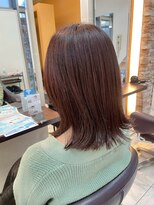 ルページ 千葉(lpage)&nbsp;髪質改善/顔周りレイヤーカット/グレージュ[千葉/千葉駅]