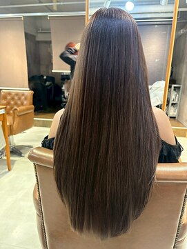 トリートメントカラー/髪質改善/艶髪/ストレート