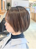 忙しいママにショートボブヘア