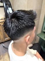 モナン(monan) フェザーアップアクティブショートスパイキーショートフェード