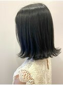 大人可愛い20代30代40代黒髪前下がりショートボブ丸みショート◎
