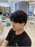 ノーセットでも！ナチュラルセンターパート
