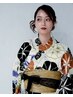 浴衣レンタル+着付け+ヘアセット ¥9000
