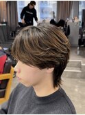 ウルフニュアンスパーマ