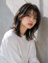 ドット ヘアー(dot.hair) フェイスハイライト/暗髪レイヤー/ミディアムレイヤー