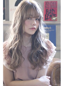 エイチ(H eitf) H 原宿＊愛されヘアー『抜け感 透け感パーマ』【hayashi】