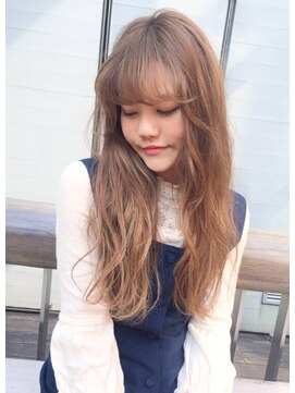 ラグ(log) フレンチガーリーロング