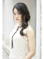 ウェットヘア風簡単アレンジ♪