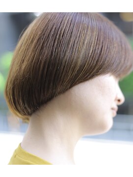 バローチェ(Barouche) 【Barouche】　マッシュショート　オリーブ　堀江