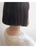 ツヤ系ストレートボブ