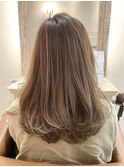 立体感◎美髪ベージュ