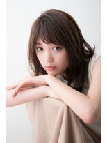 ラフ フロム ガーデン(Laf from GARDEN)&nbsp;寺尾拓巳　大人かわいいイルミナカラーインナーカラーくびれヘア