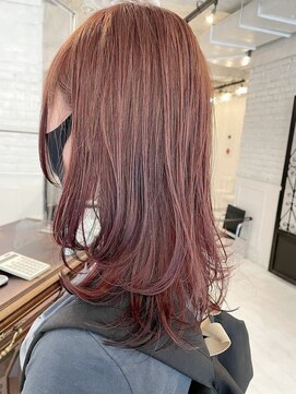 ナンバーナイン 札幌大通(NUMBER NINE) 【 pink brown 】