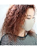 コンパス(COMPASS)&nbsp;オレンジブラウンウェーブ