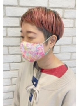 アッシュ 十日市場店(Ash) ピンクマッシュ