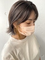 シュリット(schritt)&nbsp;＊イヤリングカラー ダークアッシュ＊ 妹尾