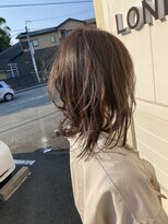 ヘア ロンドン カフェ(HAIR LONDON CAFE)&nbsp;透明感ベージュカラー