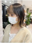 インナカラー×外ハネボブ