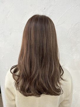 エルズ 大宮店(ailes) 『細めハイライト』 ミルクティーベージュ[大宮/大宮ショート]