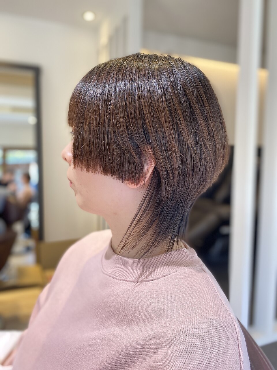 ラウンドマッシュウルフ：L177986535｜美容室 キリニコ 石切店