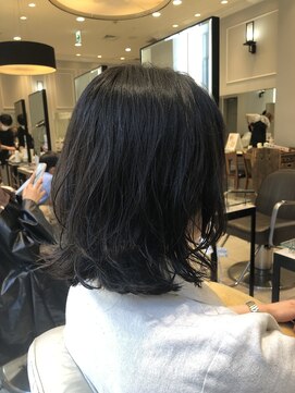 ネオリーブギンザ 銀座店(Neolive GINZA) ボブ　外ハネパーマ　くびれボブ　低温デジパ　銀座