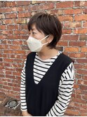 クセを活かすショートスタイル