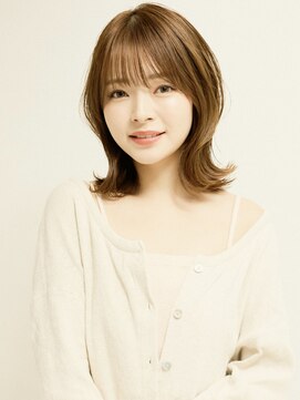 オンク 新宿(onk) 黒髪/グレーベージュ/レイヤーロング/前髪パーマ[新宿駅]